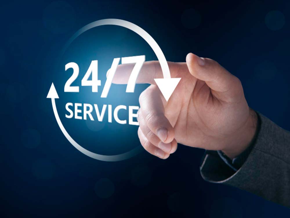 24 X 7 managed Services